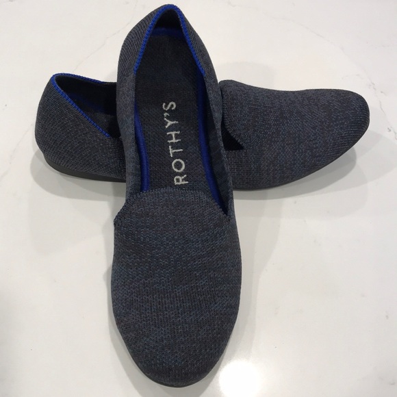 rothys navy heather